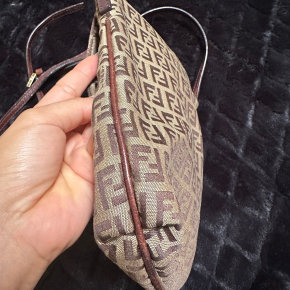 FENDI Zucchino small Crossbody Bag - Picture 11 of 14